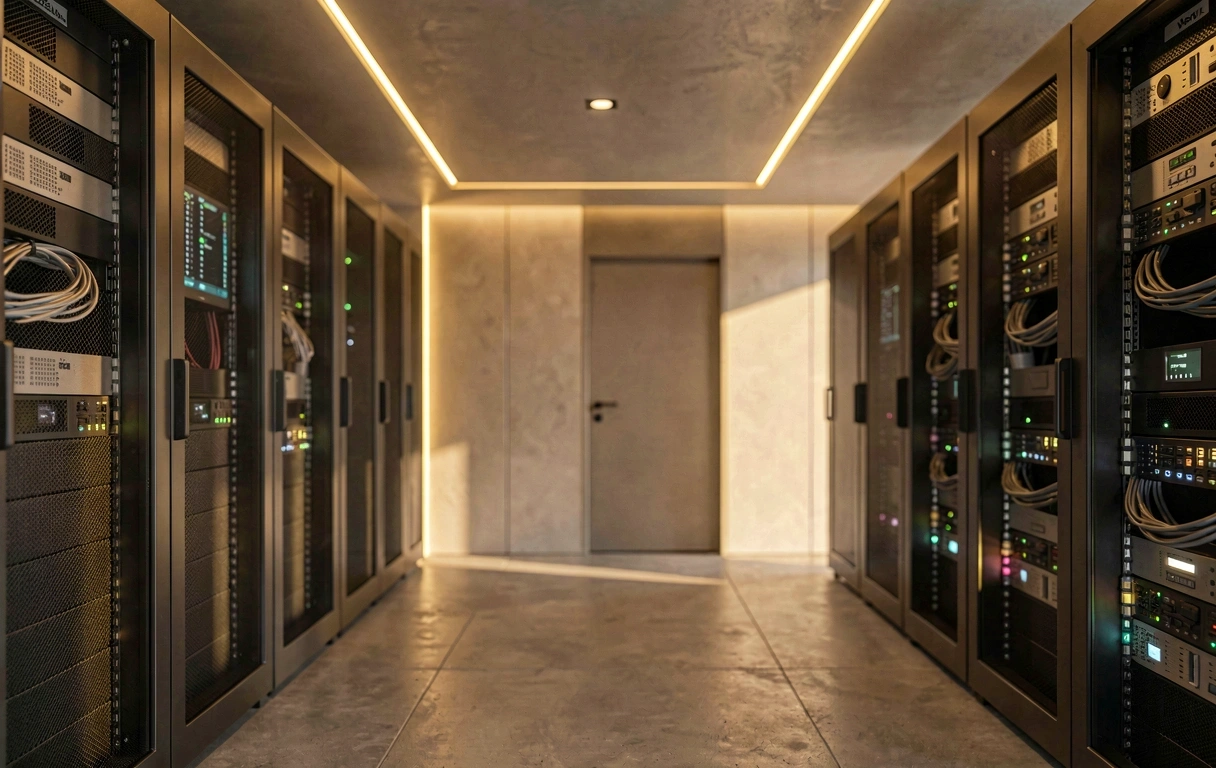 Server rum atmosfære